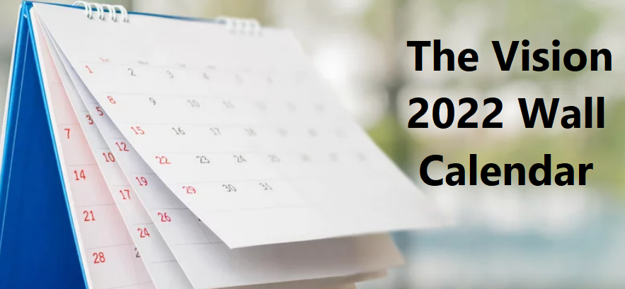 Vision 2022 Wall Calendar